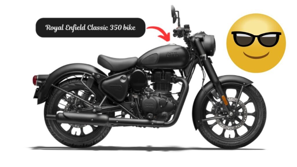 Royal Enfield Classic 350 bike with 349CC BS7 Engine with smart features