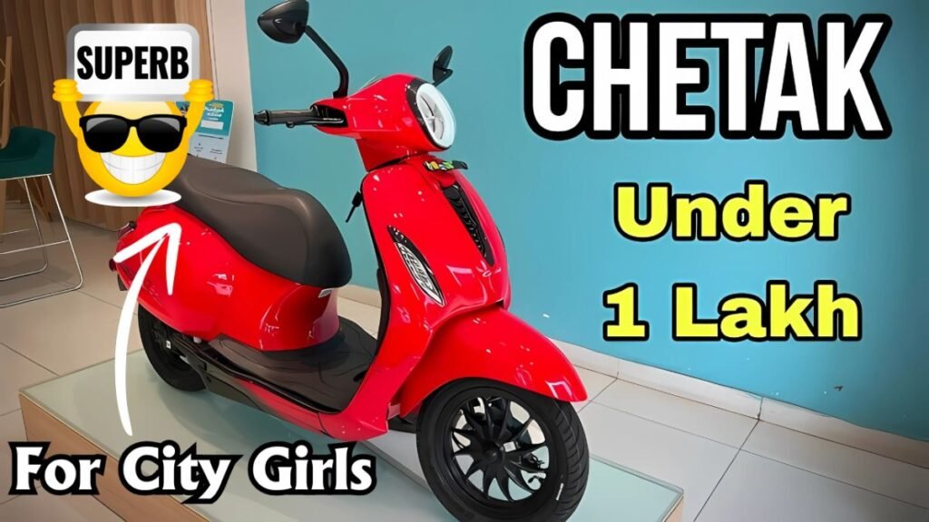 Bajaj Chetak EV 2024 launch for special city girls